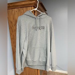 XL GRAY AMERICAN EAGLE HOODIE